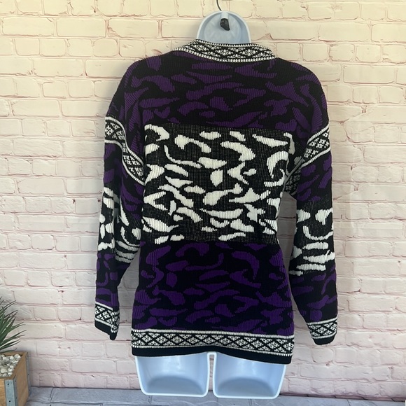 Vintage knit crew neck sweater - Picture 4 of 8